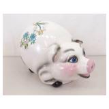 2 LARGE Porcelain Piggy Banks