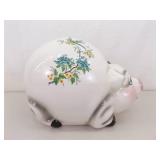 2 LARGE Porcelain Piggy Banks