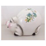 2 LARGE Porcelain Piggy Banks