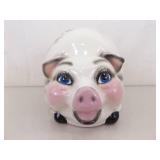 2 LARGE Porcelain Piggy Banks