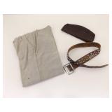 Lot of Vintage Mens Hawaiian Shirts, Gas Station Attendant Coat, etc.