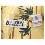 Lot of Vintage Mens Hawaiian Shirts, Gas Station Attendant Coat, etc.