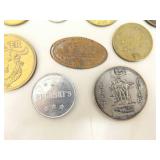 Lot of Misc Silver etc. US etc. Coins and Tokens