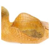 13" Vintage Hand Woven Goose Basket