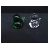 Lot of Vintage Glass Hummingbird etc. Figurines