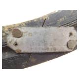 Antique Wood Spinning Wheel