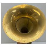 36" Tall Ornate Brass Vase