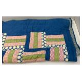 Large Group Of Hand Sewing Patch Quilts And More