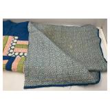 Large Group Of Hand Sewing Patch Quilts And More