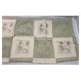 Large Group Of Hand Sewing Patch Quilts And More