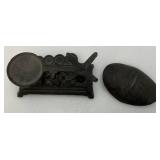 Antique Metal Scoops And More