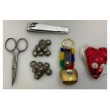 Misc. Vintage Grooming Items Including Shavers, Combs And More