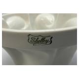 Antique Shelley England Jelly Mold Floral Twist Design 4" x 6"