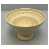 1920-1935 Villeroy & Boch In Mettlach Collectible Pedestal Bowl, Compote, Planter Marked 300 4 1/4" x 6 3/4"