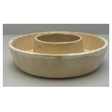 Antique Stamped G.M.T. Germany Ceramic Jelly Baking Mold 2" x 7 3/4"