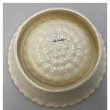 Antique German Stamped Ceramic Jelly Mold 4 1/2" x 9 1/2"