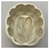 Antique Iron Stone Jelly, Pudding, Gingerbread Mold 3 5/8" x 4 7/8" x 5 3/4"