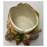 Vintage Fitz & Floyd Classics Large Momma Bear And Cubs Cookie Jar 13" Tall