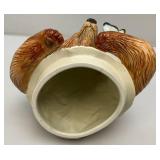 Vintage Fitz & Floyd Classics Large Momma Bear And Cubs Cookie Jar 13" Tall