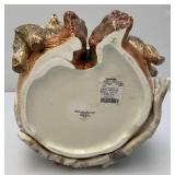 Vintage Fitz & Floyd Classics Large Momma Bear And Cubs Cookie Jar 13" Tall