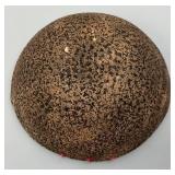 Unique Art Pottery Piece Bowl Signed P. Mapnhoba 3" x 7 1/2"