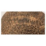 Unique Art Pottery Piece Bowl Signed P. Mapnhoba 3" x 7 1/2"