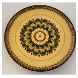 Unique Group Of Vintage Pottery Plates 6" , 8"  & 9 1/2"