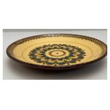 Unique Group Of Vintage Pottery Plates 6" , 8"  & 9 1/2"