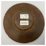 Unique Group Of Vintage Pottery Plates 6" , 8"  & 9 1/2"