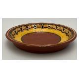 Unique Group Of Vintage Pottery Plates 6" , 8"  & 9 1/2"