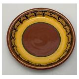 Unique Group Of Vintage Pottery Plates 6" , 8"  & 9 1/2"