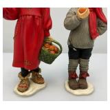 Vintage Candy Designs (NORWAY) Girl/Boy Figurines 8 1/2"  & 10"