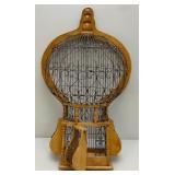 Very Unique Victorian Style Wall Hanging Bird Cage 8" x 17" x 28 1/2"