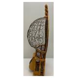 Very Unique Victorian Style Wall Hanging Bird Cage 8" x 17" x 28 1/2"