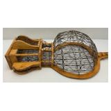 Very Unique Victorian Style Wall Hanging Bird Cage 8" x 17" x 28 1/2"