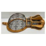 Very Unique Victorian Style Wall Hanging Bird Cage 8" x 17" x 28 1/2"