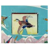 Vintage WYANDOTTE Tin Litho Bell Target Game With Dart Pistol And Original Box (VERY VERY COOL) No Darts Present