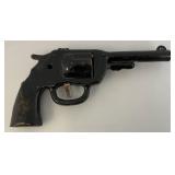 Vintage WYANDOTTE Tin Litho Bell Target Game With Dart Pistol And Original Box (VERY VERY COOL) No Darts Present