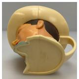 RARE Mid Century Celliloid?  Plastic ROY RODGERS " The King Of The Cowboys" Drinking Mug 4" x 4" x 4 1/2"
