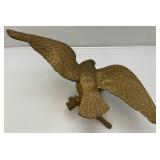 Vintage Large Brass Bird 12 1/2" x 17" x 23 1/2"
