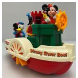 1981 Battery Operated Disney Show Boat Like New In Original Box