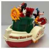 1981 Battery Operated Disney Show Boat Like New In Original Box