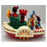 1981 Battery Operated Disney Show Boat Like New In Original Box