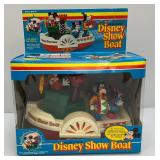 1981 Battery Operated Disney Show Boat Like New In Original Box