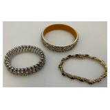 Misc. Vintage Costume Jewelry In Jewelry Box & More