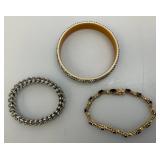 Misc. Vintage Costume Jewelry In Jewelry Box & More