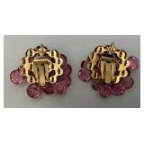 Misc. Vintage Costume Jewelry In Jewelry Box & More