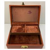 Misc. Vintage Costume Jewelry In Jewelry Box & More