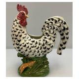 Vintage Fitz & Floyd Classics Large Rooster Planter 8 1/2" x 10 1/2"
