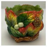 Vintage Fitz & Floyd Decorative Candle Holders 1 Has Candle